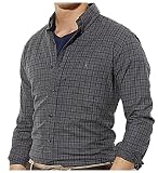 Polo Ralph Lauren Classic-Fit Grey Plaid Twill Shirt