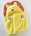 Hooded Baby/Toddler Bath Towel & Mitten-Lion