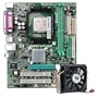 Biostar GF7025-M2 Socket AM2 mATX Motherboard with Sempron 3400+ CPU