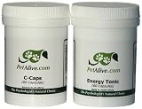 Review PetAlive PCCE002 / PetAlive C-Caps and Energy Tonic ComboPack for Cancer Support and an Energy Booster
