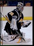 2007 2008 Upper Deck Hockey Card # 388 Ryan Miller Sabres Mint Condition - Shipped In Protective ScrewDown Display Case!!