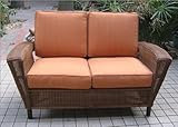 North Cape Metropolitan Resin Wicker Loveseat North Cape Metropolitan Resin Wicker Loveseat