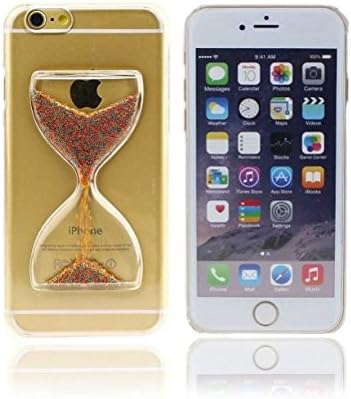 Blueseasky New Arrival Sand Clock Hourglass Timer Transparent Hard 3d Case Cover Shell for Iphone 6 4.7'' (Multicolor)