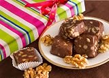 Helen Grace Chocolates, Old-Fashioned Chocolate Walnut Fudge, 1 lb. Gift Box