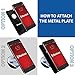 Car Mount, Ramkon Magnetic Universal Air Vent Mount Cell Phone Holder for iPhone 6 6 Plus