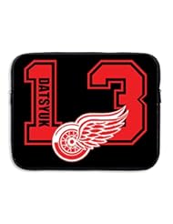 PC Accessory: AHOO Custom Pavel #13 Hockey Logo Datsyuk Shock-Resistant Laptop Protector Case Size 13 Inch