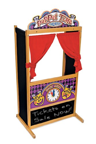 Melissa & Doug Deluxe Puppet Theater - 2530 Melissa & Doug Deluxe Puppet Theater - 2530