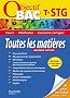 Objectif Bac - Toutes les mati�res Terminale STG