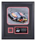 Juan Montoya Pablo Framed 8x10 Laserchrome Photograph with Tire