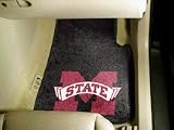Mississippi State Bulldogs 24 x 18 2 Piece Car Floor Mat Set