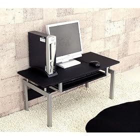 PC DESK LOW TYPE�i���[�^�C�v�p�\�R���f�X�N�j �u���b�N