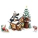 Department 56 2011 Annual Holiday Set with Accessory North Pole Village Santa's Get-Away, Set of 2