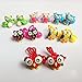 12Pcs Cute Owl Hair Holder Little Girl Hair Holder Colorful Owl Girl's Hair Rope Ponytail Kids Holder Elastic