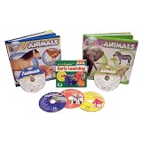 Farm Animals Wild Animals Padded Board Book Set by