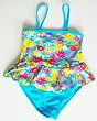 Infant/Toddler Girls 1 Pc Swimsuit with Skirted Bottom. Sizes 1T (12 months) - T3X (T4)