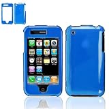 Apple iPhone 3G PDA Trans. Dark Blue Protective Case