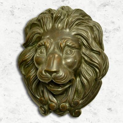 Lion Head Mask - Small (Bronze) in AntiqueÊPewter