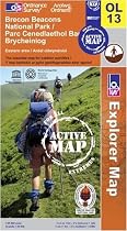 Brecon Beacons National Park - Eastern Area/Parc Cenedlaethol Bannau Brycheiniog - Ardal Ddwyreiniol (OS Explorer Map Active)