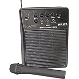 Nady WA-120HT/B Portable Wireless Public Address System with Hand-Held Mic/Transmitter
