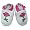 www.blankleder.com - Weiche Leder Baby-Schuhe Blume Wei� 18-24 monate