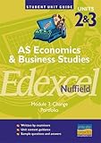 AS economics & business studies. Units 2 & 3. Module 3, Change portfolio
