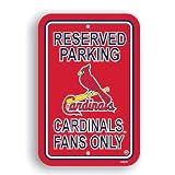 St. Louis Cardinals Reserved Parking Sign