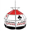Trademark Four Aces stained glass Tiffany lamp - 16-inch diameter