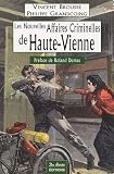 Haute-Vienne Nouvelles Affaires Criminelles