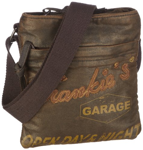 Frankie's Garage Zip Bag small B20981011-020, Unisex - Erwachsene Umh&auml;ngetaschen 27x30x3 cm (B x H x T)
