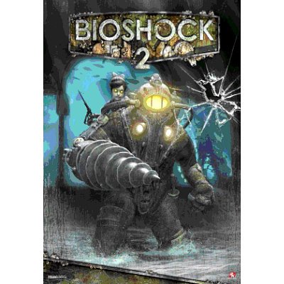 BioShock 2 Big Daddy 3-D Lenticular Video Game Poster Print - 11x17