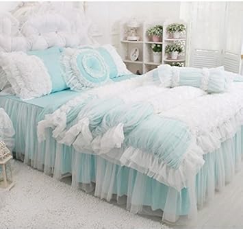 Blue And White Floral Bedding