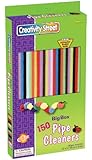 Chenille Kraft Big Box Of Pipe Cleaners - Jumbo Stems Assortment Idea Book, 150-Piece