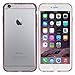 iPhone 6 Plus Clear Case, Nue Design Cases TM iPhone 6 PLUS (5.5) INCH SCREEN Ultra Thin Transparent Crystal Clear Case with Color Bumper (PINK)