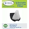 Eureka Quick Up Washable & Reusable Dust Cup DCF-11 Filter 62558A; Fits Eureka Quick Up Vacuum Cleaner Models: 61, 70, 71, 61A, 70A, 70AX, 71A, 71AV, 71B, AG61A, UK61A, Z61A; Compare to Eureka Part # 39657; Designed & Engineered By Crucial Vacuum