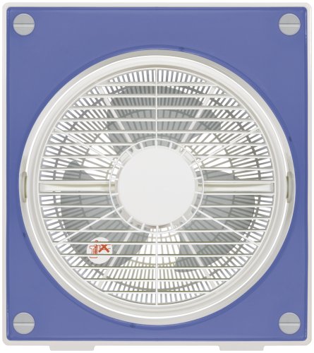 YAMAZEN 25cmボックス扇風機(リモコン) YB-RC251(CB) クリアブルー