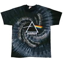 Pink Floyd - Spiral Dark Side Of The Moon Tie Dye T-Shirt
