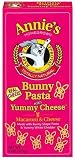 Annie's Homegrown Bunny Shape Pasta & Yummy Cheese Mac & Cheese, 6-Ounce Boxes (Pack of 12)