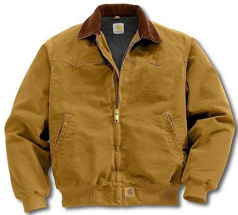Buy Carhartt Mens Sandstone Santa Fe Jacket - Quilted Flannel Lined by Carhartt