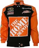 Tony Stewart #20 Orange Cotton Twill Jacket