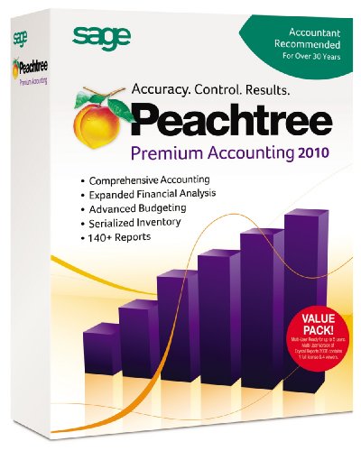 Peachtree By Sage Premium Accounting 2010 Multi-User Peachtree By Sage Premium Accounting 2010 Multi-User