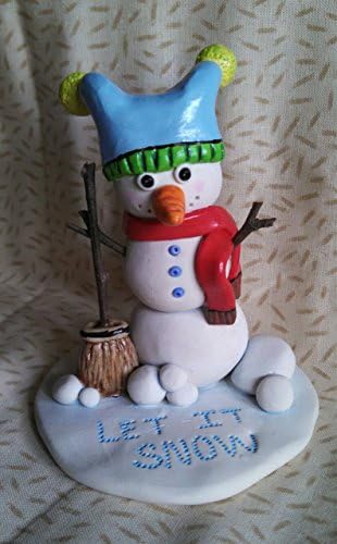 Let it Snow Snowman Figurine