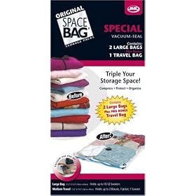 JML Space Bags 2 Large + Travel Space Bag