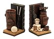 Vintage Golf Bookends