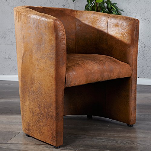 Stylischer Clubsessel ART DECO braun Antik Sessel Clubsessel - 2