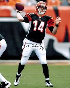 Autographed Dalton Picture - 8x10 - Autographed NFL Photos