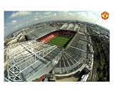 Manchester United Football Club - Old Trafford Stadium, 10x8 Photograph Aerial View