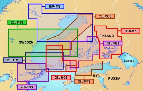 Garmin BlueChart g2 - Tornio to Kristinestad, JUL 08 (EU493S), Garmin Data 010-C0571-00