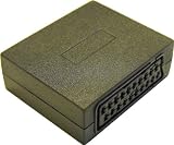 Cable Mountain Gold Plated Scart Coupler - Female Socket to Female Socket
