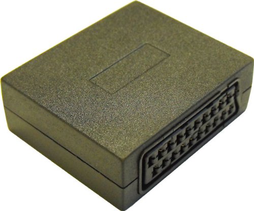 Cable Mountain Gold Plated Scart Coupler - Female Socket to Female Socket