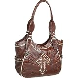 American West 3 Compartment Tote Tularosa Collection (Tan/Brown)